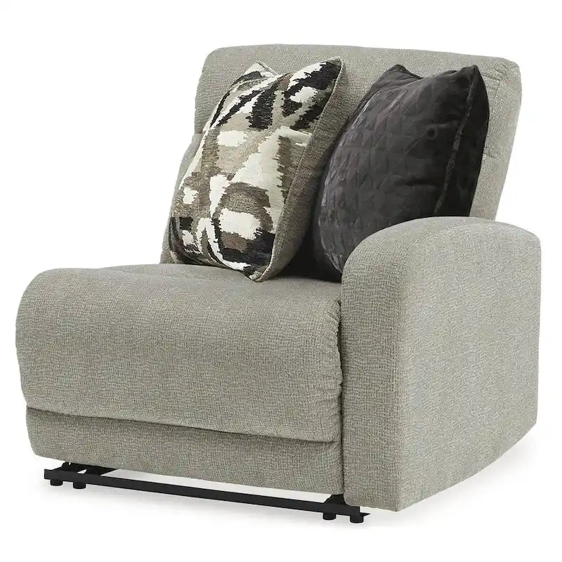 Canapé sectionnel inclinable électrique 3 pièces gris Colleyville de Signature Design by Ashley - 109 larg. x 38 prof. x 39 haut.