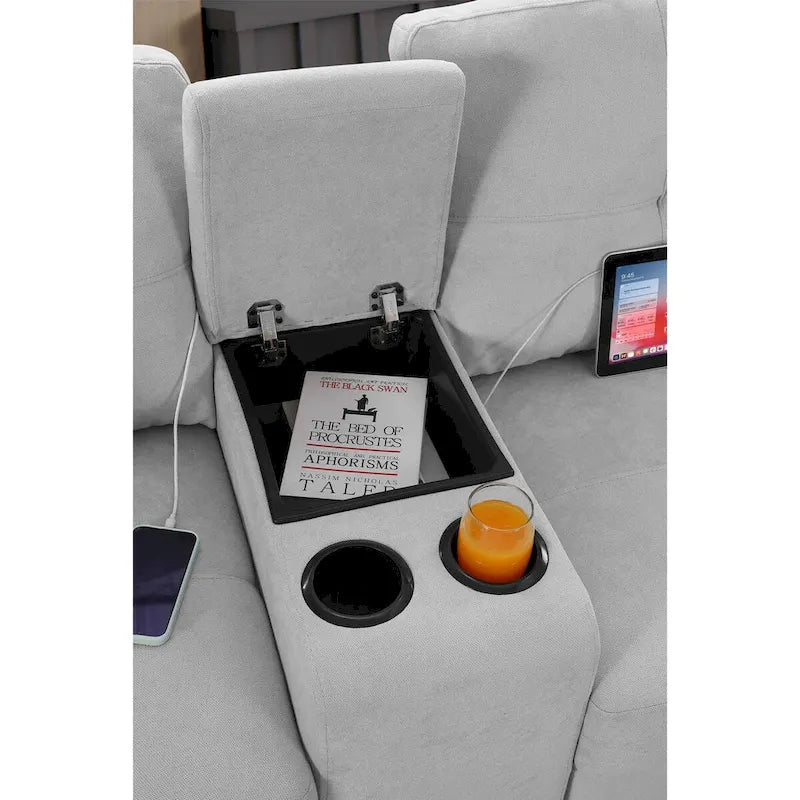 Canapé d'angle modulable en velours