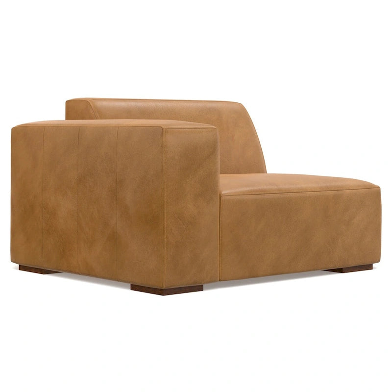 Ensemble modulaire canapé 2 places et pouf WYNDENHALL Biggs