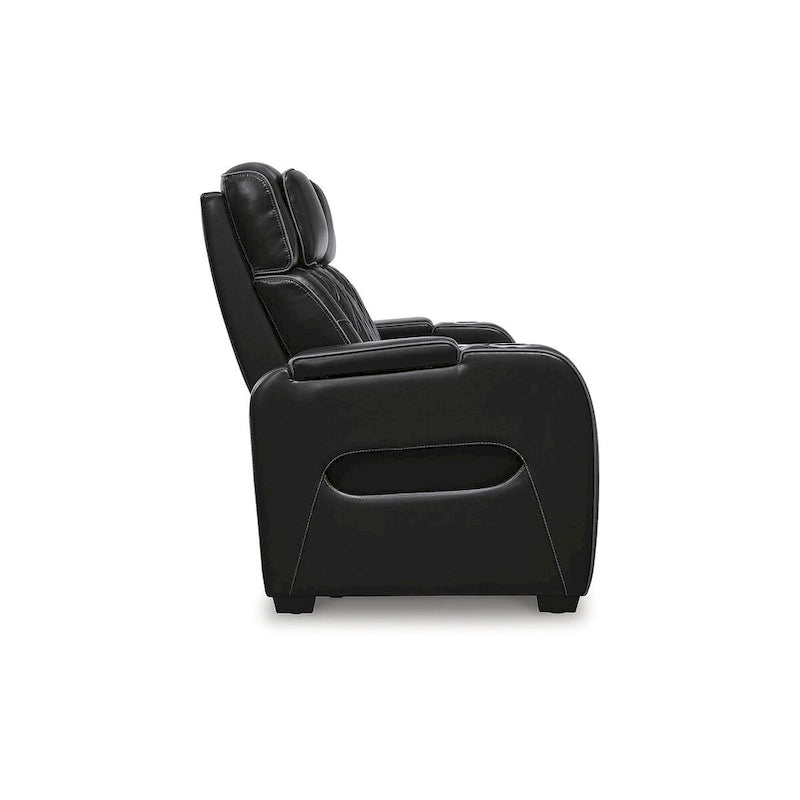 Canapé inclinable électrique Signature Design by Ashley Boyington noir - 86 larg. x 38 prof. x 44 haut.