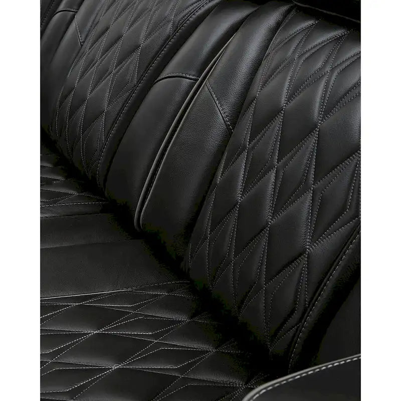 Canapé inclinable électrique Signature Design by Ashley Boyington noir - 86 larg. x 38 prof. x 44 haut.