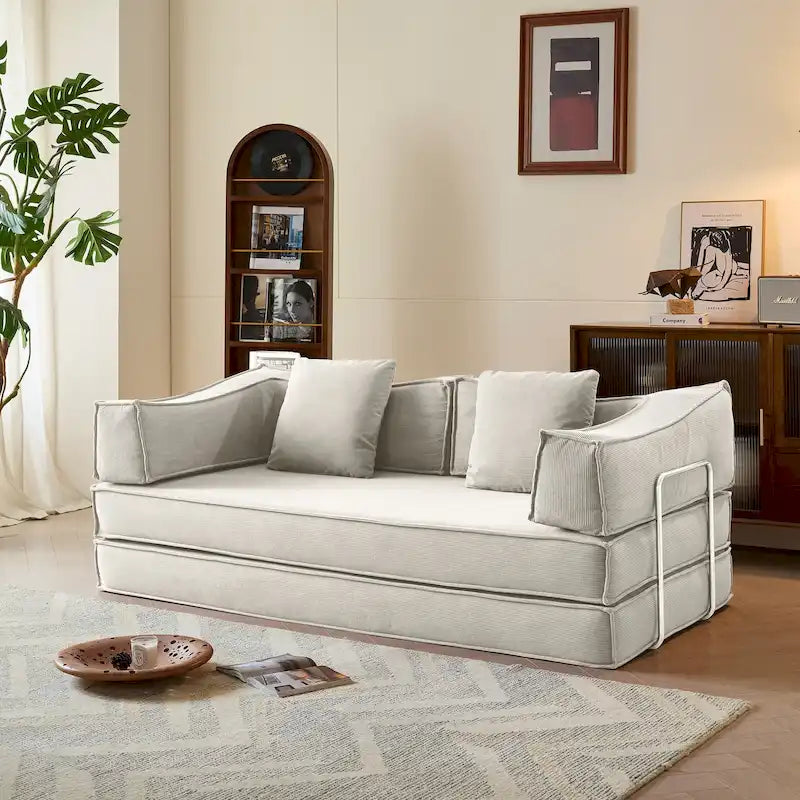 JASIWAY Canapé-lit convertible moderne vintage