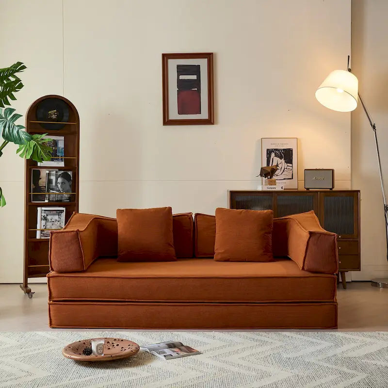 JASIWAY Canapé-lit convertible moderne vintage