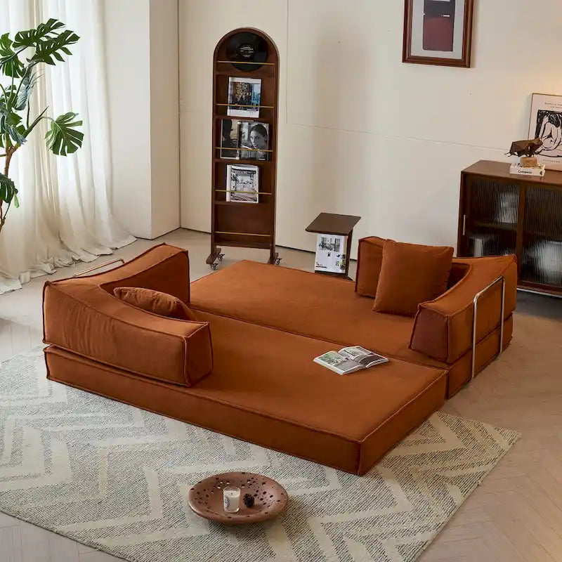 JASIWAY Canapé-lit convertible moderne vintage