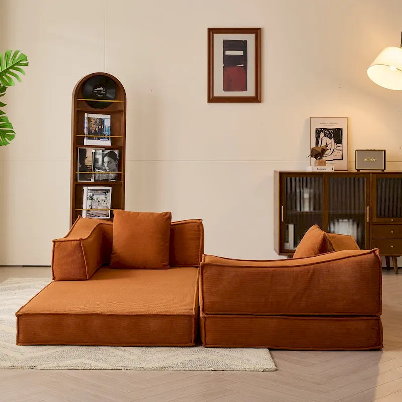 JASIWAY Canapé-lit convertible moderne vintage