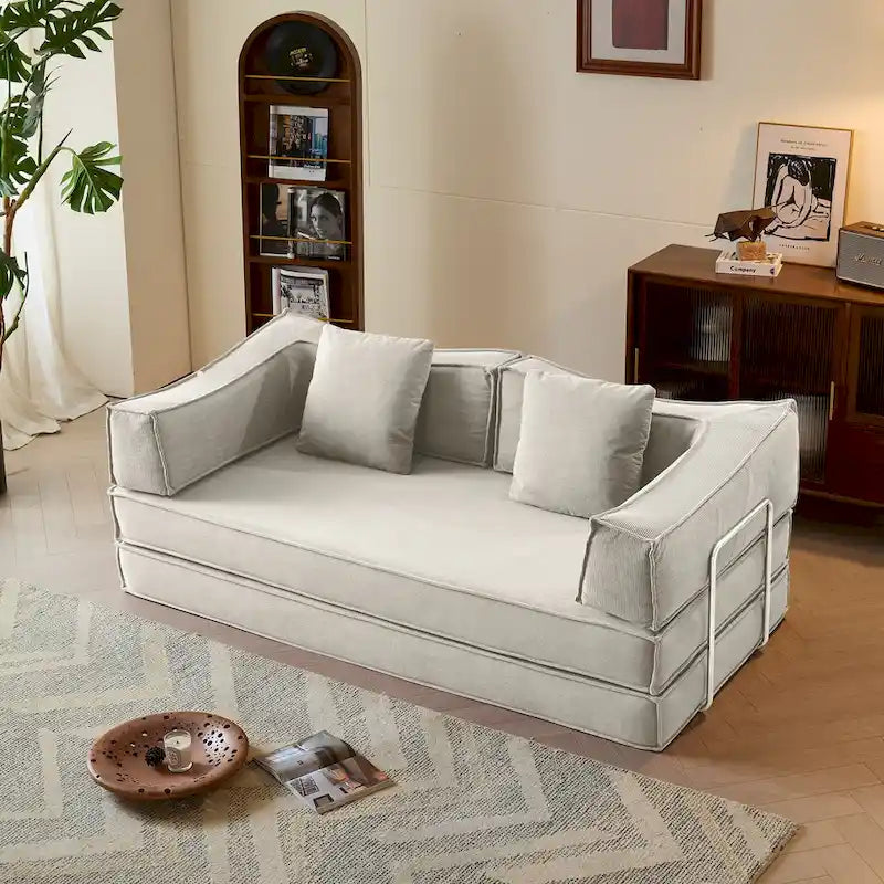 JASIWAY Canapé-lit convertible moderne vintage