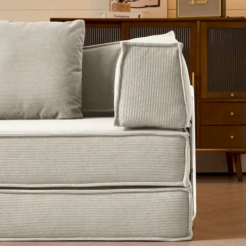JASIWAY Canapé-lit convertible moderne vintage