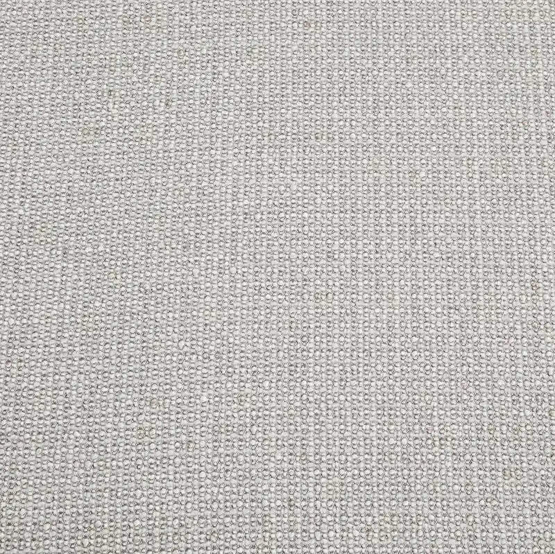 Chaise de salle à manger en tissu aspect lin