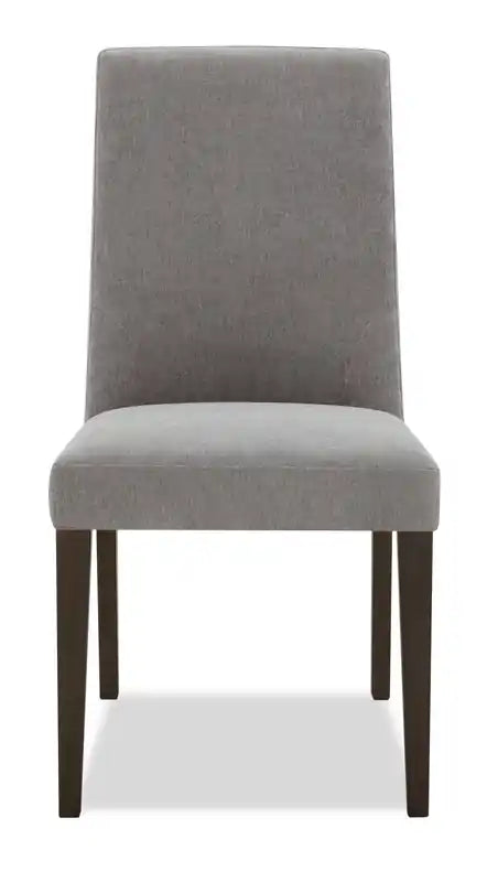 Chaise de salle à manger en tissu polyester