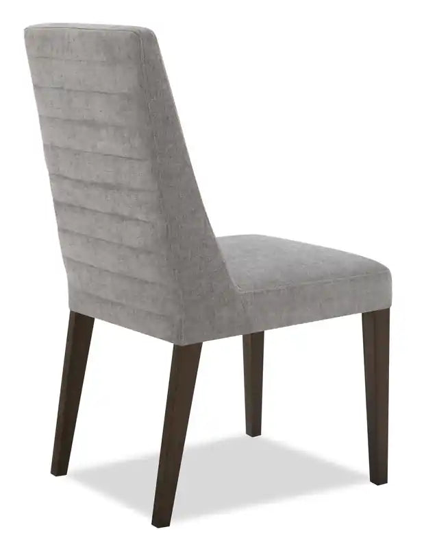Chaise de salle à manger en tissu polyester