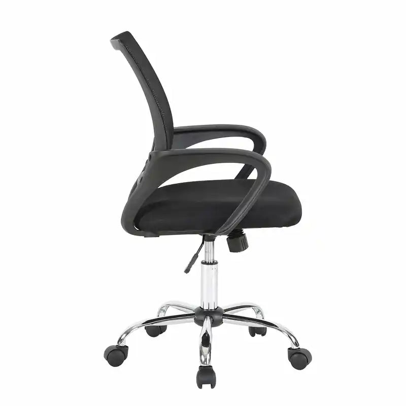 Chaise de bureau à dossier mi-haut en maille