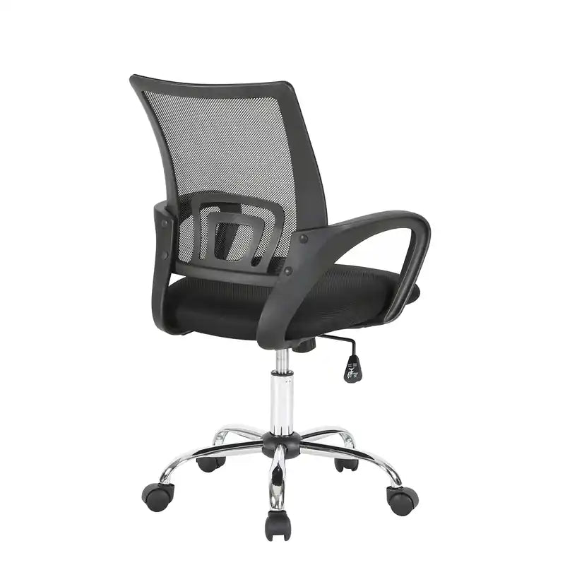 Chaise de bureau à dossier mi-haut en maille