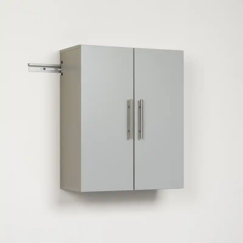 Meuble haut 24 po gris clair