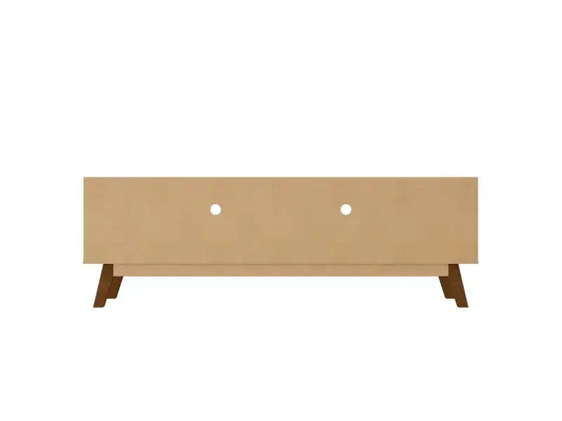 Meuble TV Mid-Century Modern 70,86'' avec pieds en bois massif