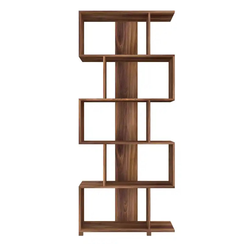 Étagère Z 5 niveaux Chêne marron