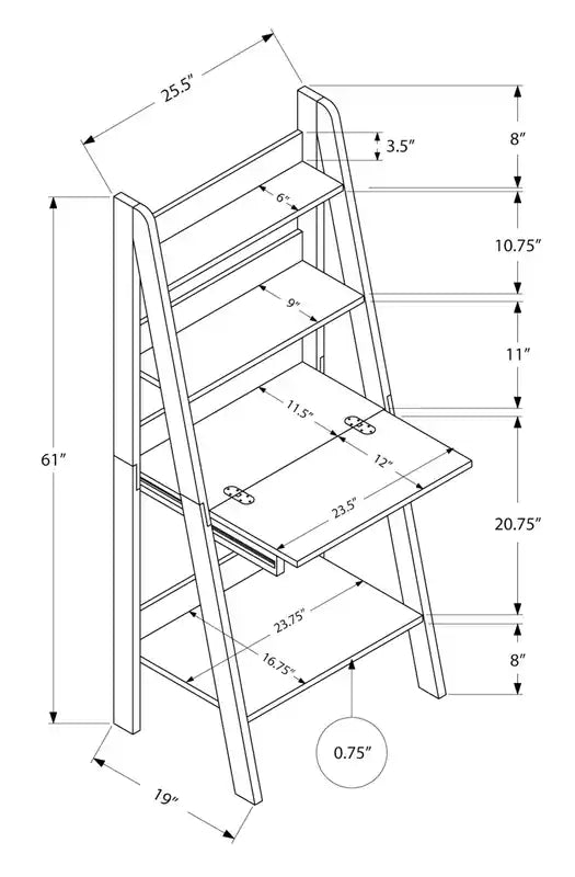 25.5 Bureau échelle