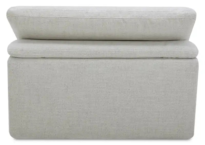 Fauteuil inclinable électrique sans accoudoirs 44" en tissu avec coussins en duvet